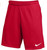 Nike Youth Park III Shorts (Red, Medium)