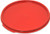 Carlisle 1077205 StorPlus Plastic Round Container Lid Only, 6-8 Quart, Red