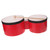 Milisten 1 Set Bongo Drum Percussion Instrument Bongos Drums Kids Bongos Baby Bongos Kids Tambourines Tambourine for Adults Kids Drums for Age 8-12 Kid Drum Child Aldult Wood Drum Stick