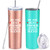 2 Packs Best Friendship Tumbler Gifts for Women, Funny Friend Birthday Gifts for Sister, BFF, Bestie, Lady, Her, Female Friends, Roommate, 20oz Vacuum Friend Tumbler Cup with Lids and Straws