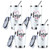 Yaomiao 4 Pcs Nurse Appreciation Gift Nurse Tumblers for Women with Lid Straw and Brush 20 oz Stainless Steel Nurse Cup Nurse Accessories for Work Coffee Mug School Nurse Graduation Gift