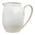 Creative Co-op DF3249 White Stoneware Pitcher