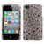 MyBat Apple iPhone 4s/4 Phone Protector Cover - Retail Packaging - Polka Stars