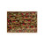 Creative Co-Op Hand-Painted Glass Garland In Box, Red, Green, and Silver