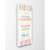 Stupell Industries Family Rules Be Thankful Typography Canvas Wall Art, 13 x 30, Multi-Color