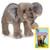 Wildlife Tree 9 Inch Plush Elephant Stuffed Animal Set with National Geographic Readers Elephants Level 1 Co-Reader Book
