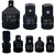 8 Pack 1 to 1/2" 3/4" 3/8" 1/4" Timpact adapter Socket set Impact Socket set Impact Socket Adapters Socket Adapter set Socket Reducer set for Impact Driver Conversions