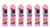 Beistle AR255 Mom to be Award Ribbons, 2 by 8-Inch, 6-Pack