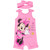 Disney Minnie Mouse Newborn Baby Girls Snap Romper and Headband Pink 0-3 Months