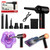 Compressed Air Duster Cordless Air Duster Powerful 60000RPM?Electric Air Duster for Computer Cleaning 8000mAh,Keyboard Cleaner Air Compressor