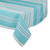 DII Indoor/Outdoor Tabletop Collection Multi-use, Machine Washable, Striped, Tablecloth, 60x120, Beach House