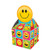 Creative Converting 322180 Show Your Emojions Favor Boxes, 6" x 8", Multicolor