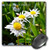 3dRose LLC 8 X 8 X 0.25 Inches Inspirational Daisies and Ladybug Mouse Pad (mp_23664_1)