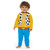 Pixar Toy Story Woody Infant Baby Boys Zip Up Coverall Blue/Yellow 3-6 Months