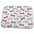 3dRose Cute Red and Mint Green Bows Pattern - Dish Drying Mats (ddm-370814-1)