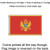 Quality Standard Flags Montenegro Polyester Flag, 2 by 3'