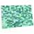 3dRose Light Green Square Mosaic Design - Desk Pad Place Mats (dpd-301863-1)