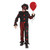 Fun World Chrome Clown Child Costume, Medium 8-10