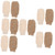 BESTOYARD 12 PCS Bath Gloves Body Scrubber Glove Scrubbing Glove Bath exfoliating mitt Body Shower Scrub Mitts Bathing Skin loofah Sponge Beauty Sponge Shower Towels Numb Shower Wipe Clean