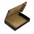 BIOBROWN 7x5x1" 50 Pack Corrugated Cardboard Boxes Small Shipping Box for Packaging Small Business Mailer Mailing Black