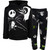 Disney Nightmare Before Christmas Jack Toddler Boys Fleece Pullover Hoodie & Pants Set Black 3T