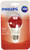 Philips 60 Watt Equivalent Red A19 Medium Base LED 8 Watt Equivalent Light Bulb