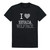 I Love University of Nevada Reno Wolf Pack Tee T-Shirt - Black, Medium