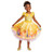 Belle Costume for Girls, Official Disney Beauty and the Beast Princess Belle Dress, Toddler Size Medium (3T-4T)