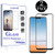GVTECH for LG G7 ThinQ Screen Protector, Full Coverage Tempered Glass Screen Protector [2.5D Round Edge][9H Hardness][Crystal Clear][Scratch Resist] for LG G7 ThinQ(2 Pack)