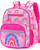 VANKEV Kids Backpack for School Girls Toddlers Boys Cute Lightweight Bookbag Preschool Kindergarten Primary Elementary School Travel Gifts Bags(Rainbow Unicorn, Kids / 12L) VANKEV Kids Backpack for School Girls Toddlers Boys Cute Lightweight Bookbag Preschool Kindergarten Primary Elementary School Travel Gifts Bags(Rainbow Unicorn, Kids / 12L)