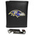 Siskiyou Sports NFL Baltimore Ravens Leather Tri-fold Wallet & Key Organizer, One Size, Black