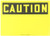 Accuform MRBH606VS Adhesive Vinyl Safety Sign, Legend"CAUTION (BLANK)", 10" Length x 14" Width x 0.004" Thickness, Black on Yellow