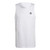 adidas Originals Men's Trefoil Essentials Tank Top, White, Medium adidas Originals Men's Trefoil Essentials Tank Top, White, Medium