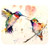 Hummingbird Personalized Custom Gaming Mousepad Rectangle Mouse Mat / Pad Office Accessory And Gift Design-LL260