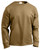 Rothco ECWCS Poly Crew Neck Top, Coyote Brown, Small