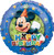 Anagram International Mickey Birthday Stars Foil Balloon Pack, Multicolor