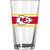 logobrands Kansas City Chiefs 16oz. Stripe Pint Glass