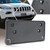 [1 Pack] Car Front License Plate Frames Bracket Tag Holder Compatible with 14-18 Jeep Cherokee Trailhawk,Matte Black