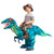GOOSH Inflatable Dinosaur Costume for Kids Halloween Costumes Boys Girls 48IN Funny Blow up Costume for Halloween Party Cosplay