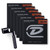 Briskdrop Dunlop DEN1046 Electric-Nickel Medium Strings (6/Set 10-46) w/ String Winder, 6 Pack, den1046-6pk
