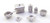 Melody Jane Dollhouse Pewter Kitchen Accessory Set 1:24 Scale Miniature