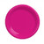 Creative Converting Touch of Color 20 Count Plastic Dinner Plates, Hot Magenta