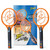 ZAP iT! Electric Fly Swatter Racket & Mosquito Zapper - High Duty 4,000 Volt Electric Bug Zapper Racket - Fly Killer USB Rechargeable Fly Zapper Indoor Safe - 2 Pack (Medium, Orange)