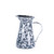 Golden Rabbit Enamelware - Grey Swirl Pattern - 1qt Small Pitcher