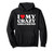 I Love My Crazy Girlfriend I Red Heart My Girlfriend Funny Pullover Hoodie