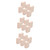 BESTOYARD 18 Pcs Train Pier Train Track Bridge Supports Train Tracks Kid Train Layout Prop Wooden Train Track Riser Kids Playset Wooden Toy Train Bridge Riser Beech Arc Child Truss Bridge