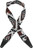 Fender Zion Guitar Strap, 2in, Black Aztec