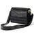 Telena Crossbody Bags for Women Vegan Leather Purses Handbag with Adjustable Strap Crocodile Black