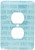 3dRose lsp_167561_6 Turquoise Words Wish, Dream, Love - 2 Plug Outlet Cover