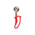 Thunder Group 1 1/3 oz disher, 24 red, easy grip handle, comes in each